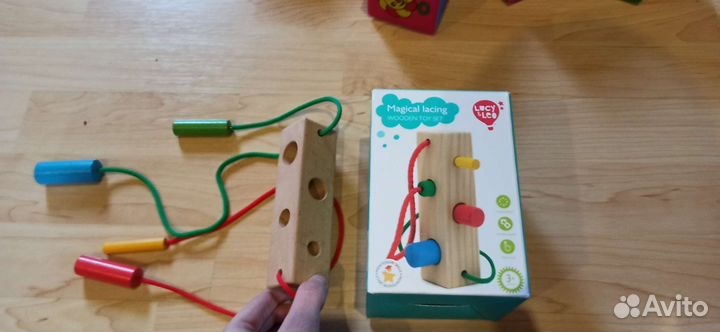 Развивающие игрушки 0+ пакетом