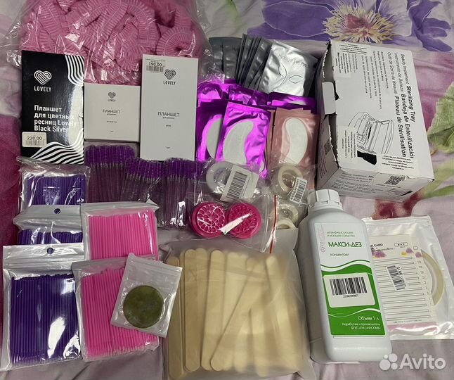 Расходные материалы для наращивания ресниц