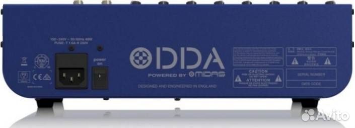 Аналоговый микшер midas DDA DM16