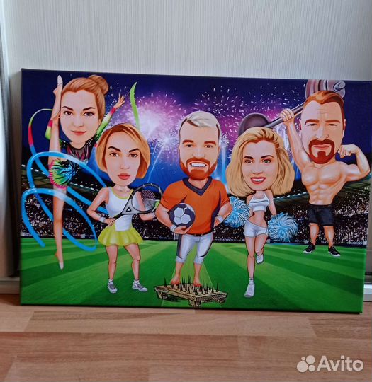 Фото на холсте,картина