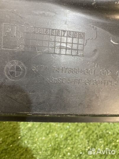 Пыльник двигателя BMW X3 G01 F97