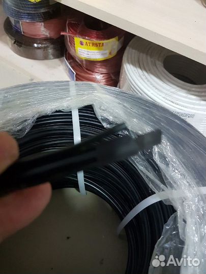Кабель utp интернет с тросом
