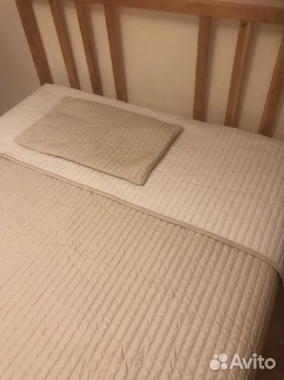 Покрывало IKEA Karit 180х260 бежево-серый