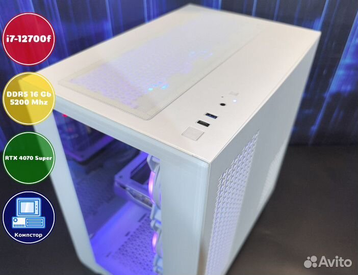 Компьютер новый i7-RTX4070SUP-16DDR5-OYL962347-B760