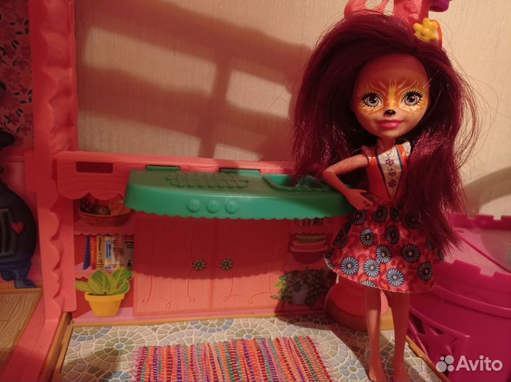 Энчантималс Домик Данессы Оленни и куклы