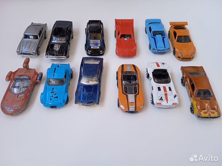 Hot Wheels б/б, распакованные