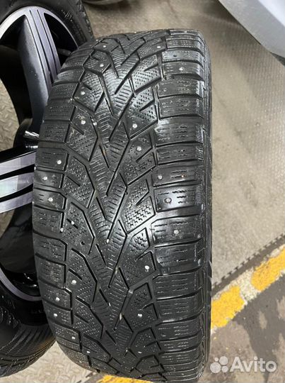 Колёса в сборе 225/55 R17 зимние шипы Gislaved