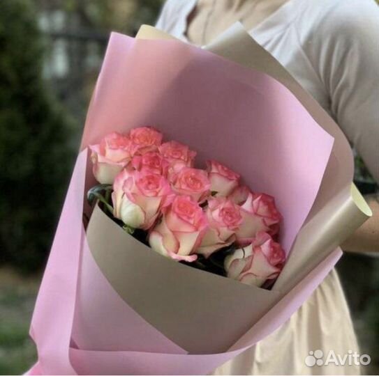 Розы 11 штук 60 см