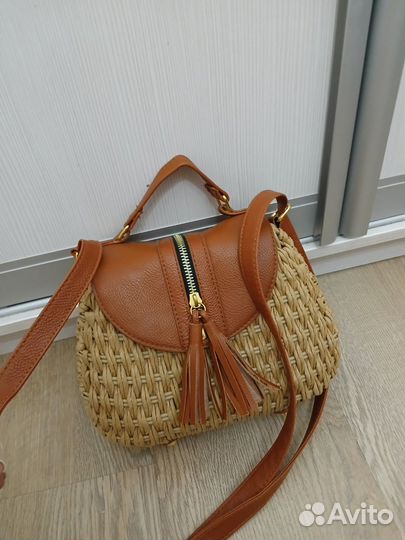 Сумка плетеная