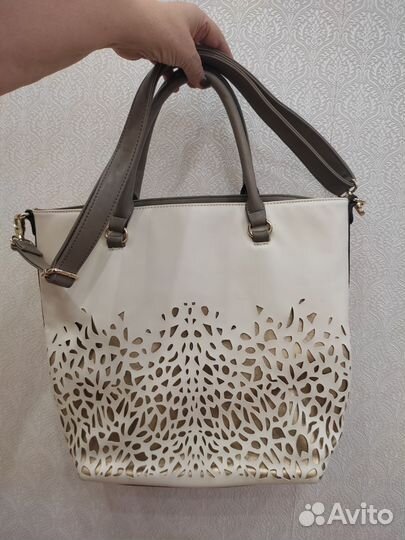 Сумка цвет слоновой кости
