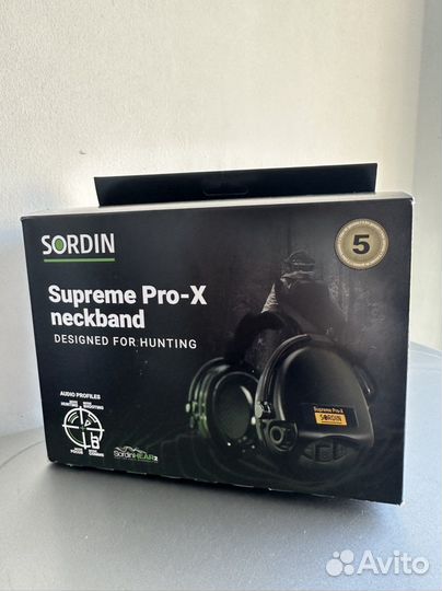 Активные наушники Msa sordin supreme neckband