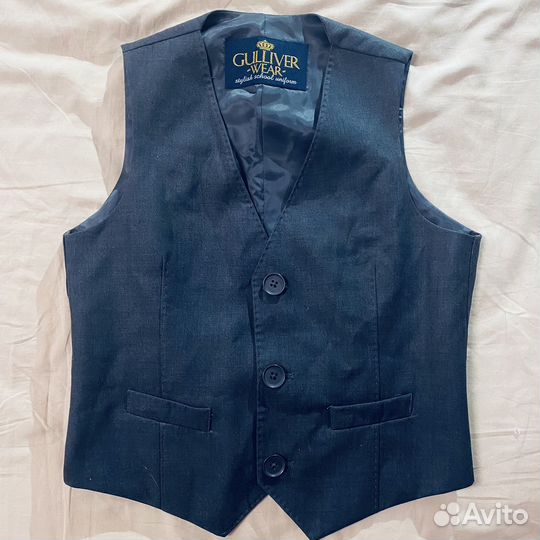 Школьный костюм gulliver для мальчика 140