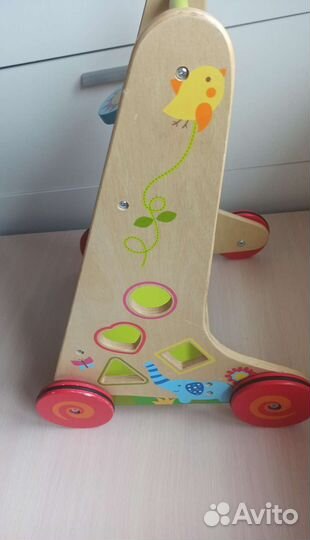 Ходунки детские деревянные