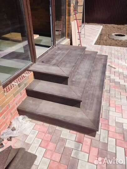 Ступени дпк,террасная доска дпк,заборы, фасады дпк