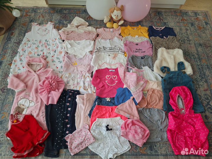Пакет вещей для девочки