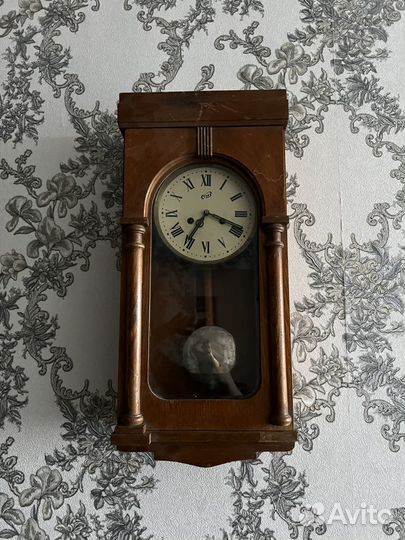 Часы очз настенные 1950-е года СССР