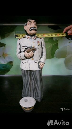 Необычная бутылка/графин из глины для вина