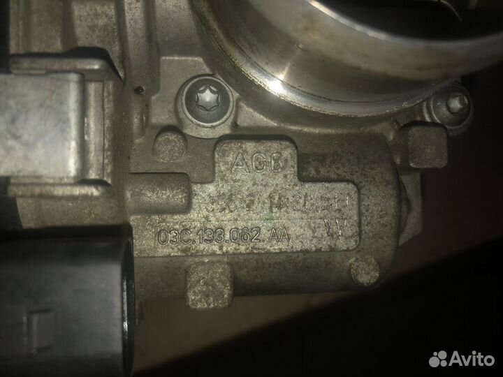 Заслонка дроссельная электрическая VAG 1.4 CAV