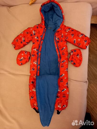 Комбинезон на холодную весну/осень р.92