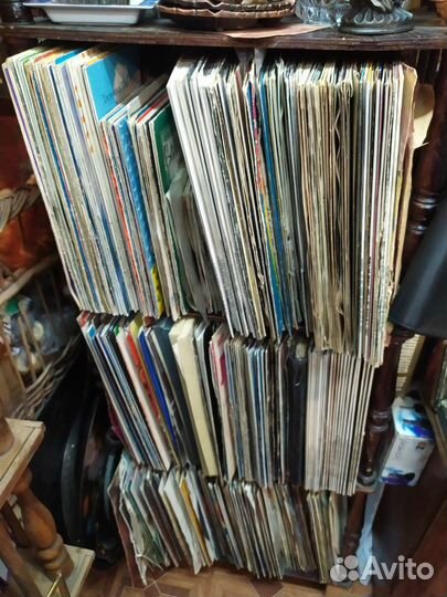 Виниловые пластинки СССР разные 78,45 об