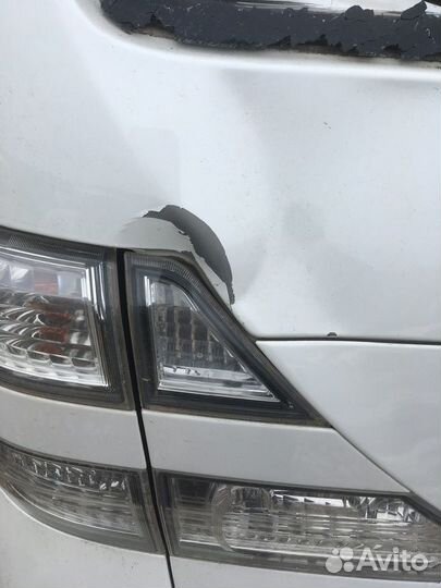 Крышка багажника Toyota Alphard II 2008 – 2014