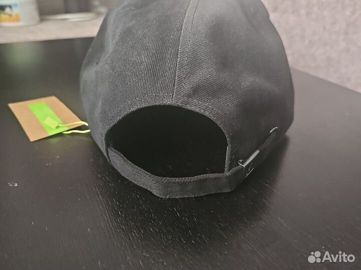 Бейсболка чёрная большой р-р 60-62