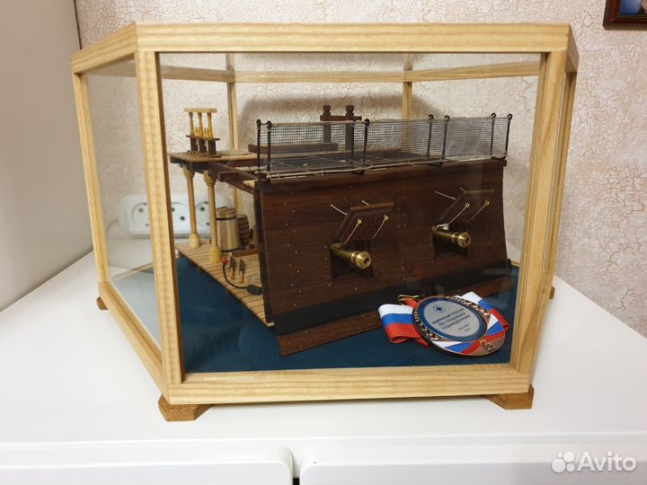 Фрагмент батарейной палубы