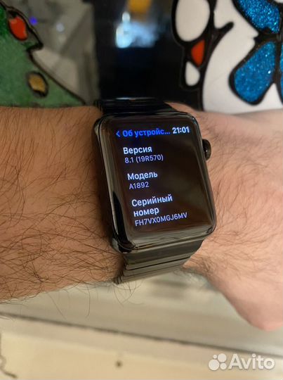 Apple watch 3 stainless steel