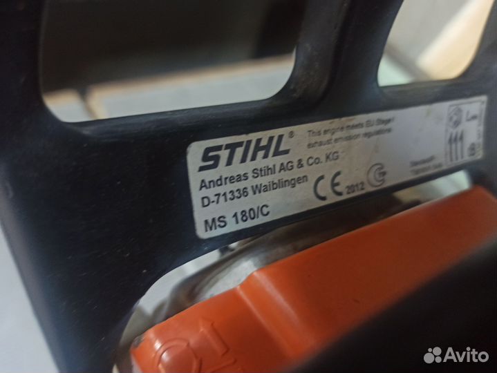 Бензопила stihl ms 180