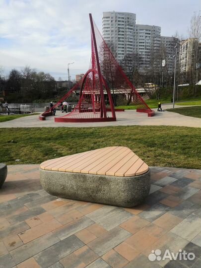 Бетонные вазоны / ограничители / урны / скамейки