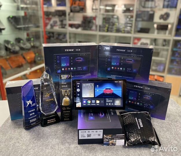 Магнитола teyes CC3 4-32 android 10 дюймов