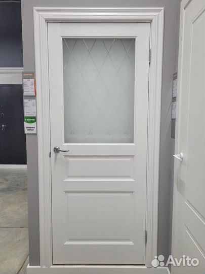 Межкомнатные двери эмалекс белый