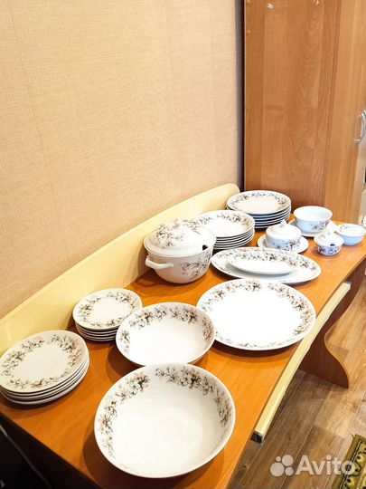 Столовый сервиз фарфор новый