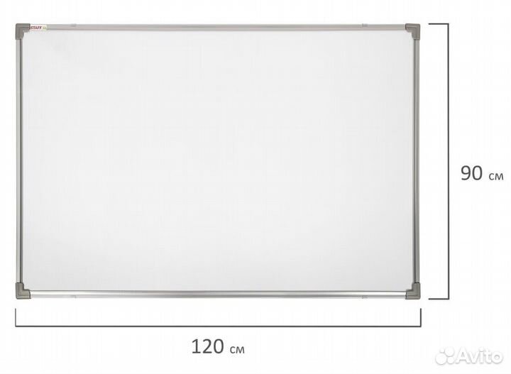 Маркерная доска, магнитно-маркерная 120*90