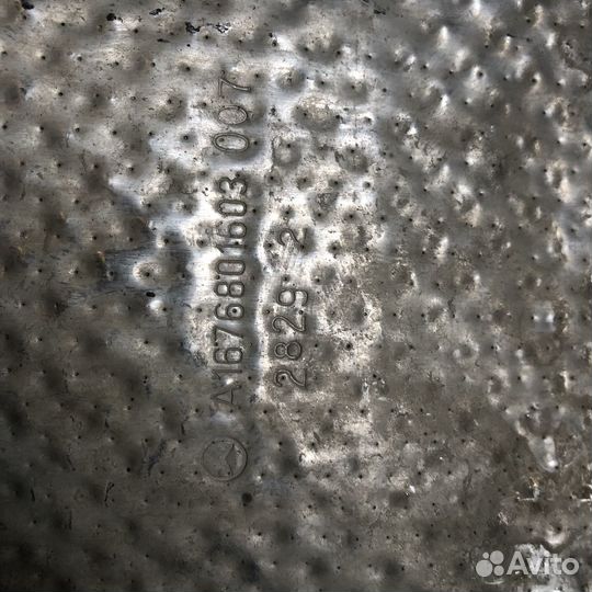 Термоэкран Mercedes V167 GLE