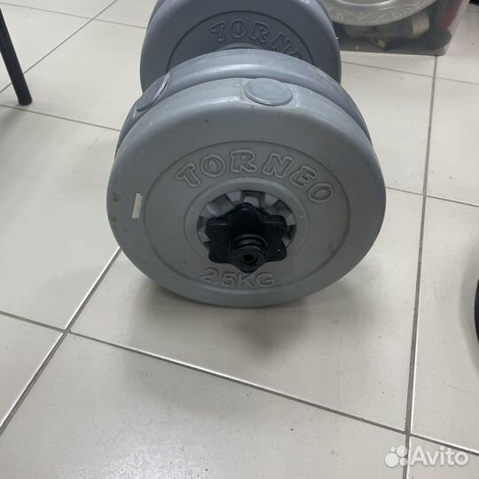 Гантель «Torneo» (сзр)