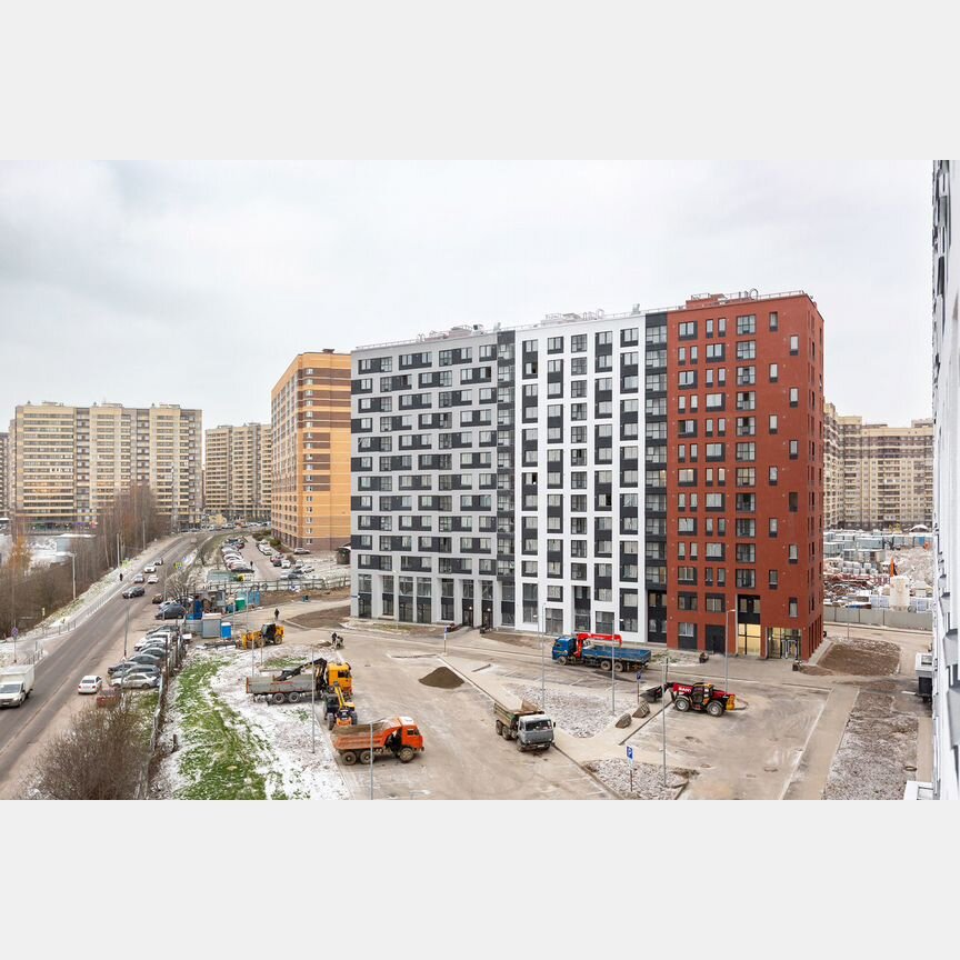2-к. квартира, 57,4 м², 6/17 эт.