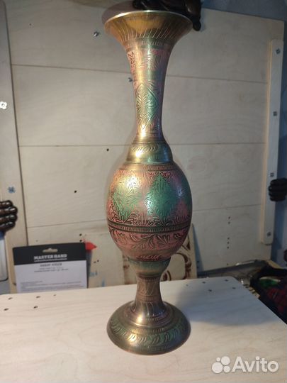 Ваза латунь 39 см