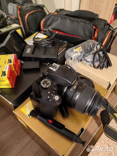 Зеркальный фотоаппарат nikon d3300