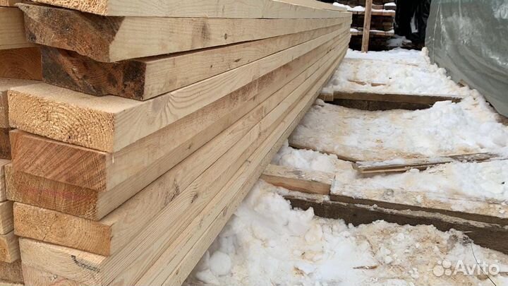 Доска обрезная хвоя 50x150x6000
