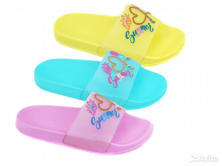 BL197351 бирюзовый р.41 Пантолеты женские пляжные