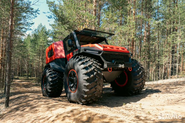 Новый вездеход, болотоход Tinger TF4