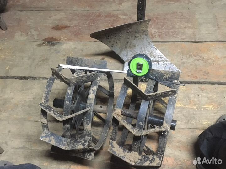 Грунтозацепы и плуг для мотоблока