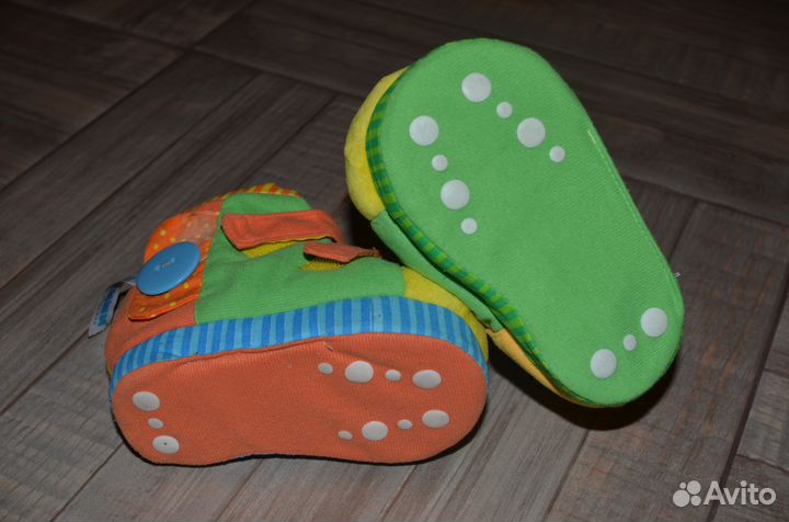 Развивающие ботинки мякиши новые
