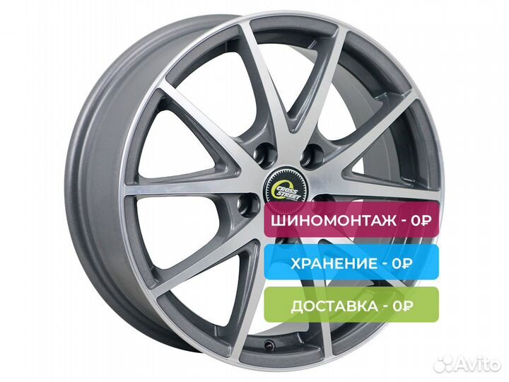 R15 4x100 6J ET50 D60,1 Cross Street сr-17 GMF
