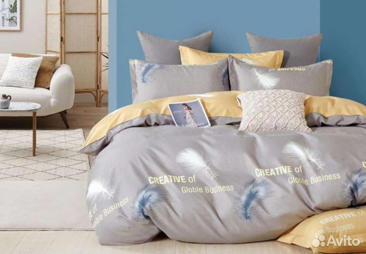 Евро комплект постельное бельё фирма Boris