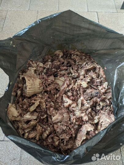 Мясной корм для животных