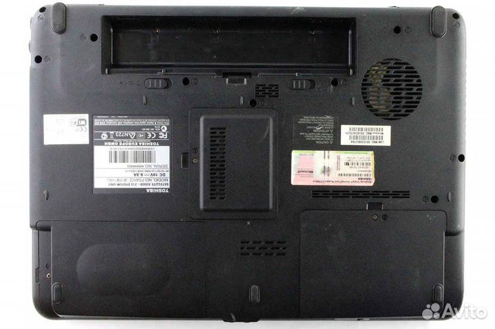 Корпус для ноутбука Toshiba A300D-213 б.у. corp141
