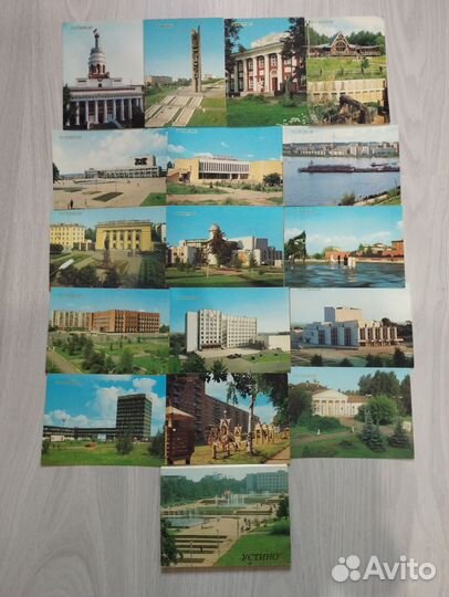 Набор открыток Устинов