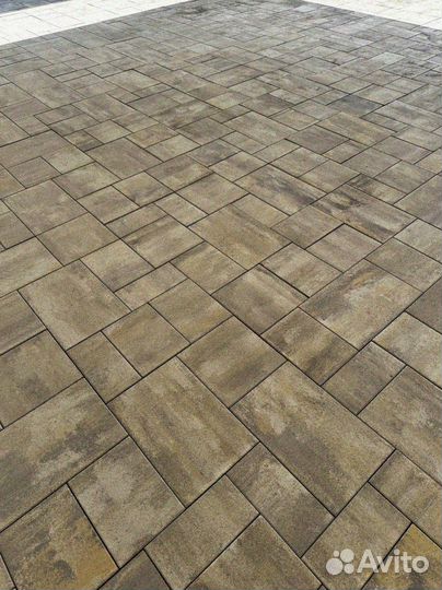 Брусчатка тротуарная плитка от завода от 120 м2